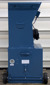 faux snow moving machine