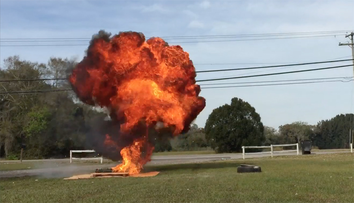 popper can Mapp hollywood movie explosions special effects florida